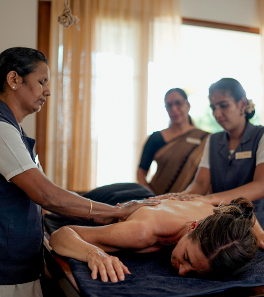 Traditional Ayurvedic Massage content